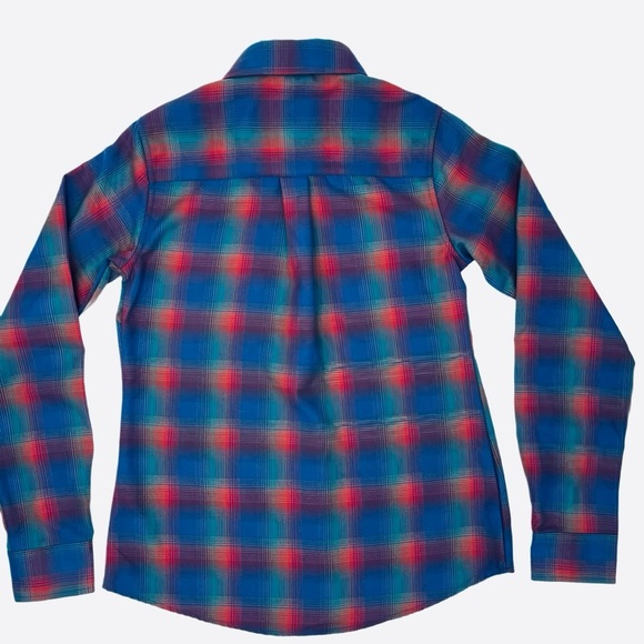 Dixxon Bride of Chucky Womens Plaid Flannel Shirt Small Horror Graphic Button Up - Picture 3 of 11